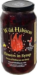 Wild Hibiscus Flowers in Syrup - 40 oz