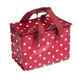 Spotty Red Insulated Lunch Bag