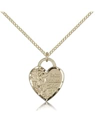 Gold Filled St. Michael the Archangel Pendant