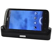 Anker® Battery Charger and Data Sync Dock Charger with Spare Battery Charging Slot and USB port for HTC Sensation