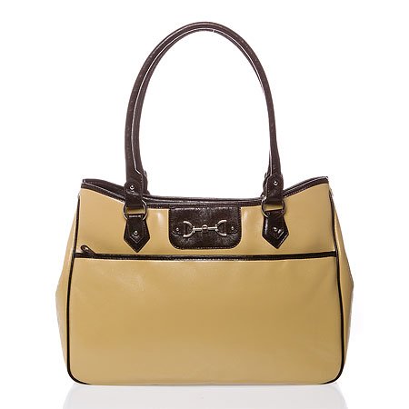 Etienne Aigner Heritage Faux Leather Tote