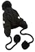 Scala Women's Peruvian Pom Pom Hat, Black, One Size