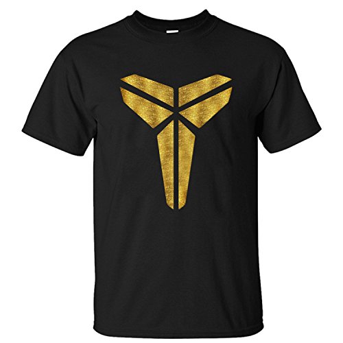 BMWW Men's Kobe Bryant Los Angeles Lakers The Black Mamba Logo MVP Player 24 T Shirt