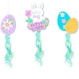 Easter Glitter Hanging Decorations