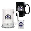 Colorado Rockies 15oz Tankard, 15oz Ceramic Mug & 2oz Shot Glass Set - Primary Logo MLB Baseball