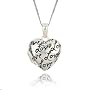 Sterling Silver "Love" Heart Locket, 18"