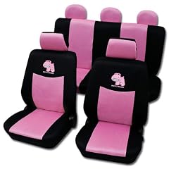 Sitzbezugset Universal Hippo pink 11-teilig Gr��e SAB 1 Vario