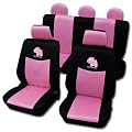 Sitzbezugset Universal Hippo pink 11-teilig Gr��e SAB 1 Vario