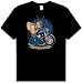 Search : Popeye STRONG TO THE FINISH Cartoon Biker Adult T-shirt
