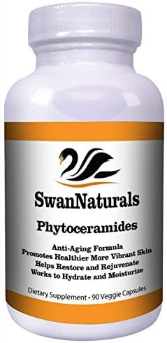 Phytoceramides-Premium Phytoceramide Capsules 90 Count All Natural Phytoceramides Plant Derived Anti Aging Healthy Skin Supplement by SwanNaturals