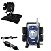 Samsung PM-A740 Auto Bean Bag Dash Holder with Car Charger - Uses Gomadic TipExchange