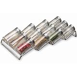 Spice Rack and 12-Bottle Set - Endurance (Chrome) (3.25"h x 6.50"w x 17"L)