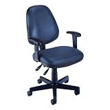 OFM, Inc. Antimicrobial Vinyl Task Chair w/ Arm Rests