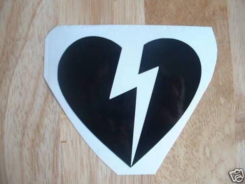 Bingirl John Mayer Heartbreak Fender Guitar Vinyl Car Window Sticker Decal Decor