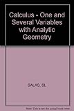 Calculus : one and several variables : with analytic geometry