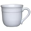 Emile Henry Mugs, Set of 4, White