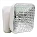 Royal Pacific RH1W Square Remote Head For Emergency Light, White