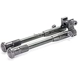 ARMSTAC&reg; Tactical Bipod OP-I Aluminium Foldable Adjustable Height fits Picatinny Rail with ARMSTAC&reg; Lifetime Warranty