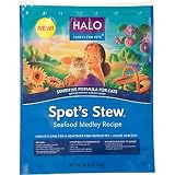 Halo Spot's Stew Sensitive Formula Seafood Recipe Cat Food 6 lbs.