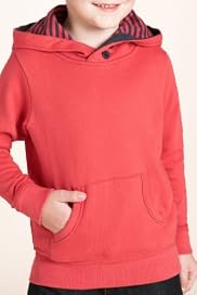 Cotton Rich Long Sleeve Hooded Top [T88-0512D-Z]