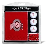 NCAA Ohio State University Embroidered Team Golf Towel Gift Set