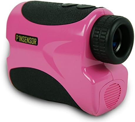 PINSENSOR NEW GOLF RANGE FINDER PINSEEKER TECHNOLOGY RANGEFINDER SCAN GPS LASER (Pink)