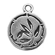 Be Master of Mind, Not Mastered by the Mind, Zen Pewter Pendant