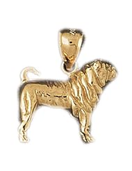 CleverEves 14K Gold Pendant Dog Themed 6.5 - Gram(s)