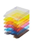 Produkt-Bild: Briefkorb C4 Vollplastik glasklartransparent