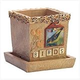 BIRD CACHE POT