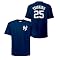 Mens New York Yankees #25 Mark Teixeira Name & Number Tshirt