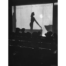 Audience Watching Model Pantomiming Fuel Saving Tips in the Home Photographic Poster Print by Hans Wild, 24x32