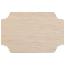 Packnwood "Samurai" Wooden Lid, 3.3" x 6.1" x 0.8" Height (Case of 100)