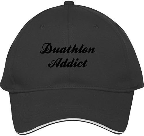 New Hot Black Fashion Baseball Snapback Hats And Caps For Male/female Cool Sport Cap Duathlon_addict Mablewillia Cotton