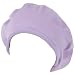 New 11-1/2" Cotton Light Knit Slouchy Beret Tam Hat Lavender