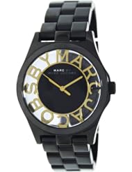 Marc by Marc Jacobs MBM3255 Henry Black Skeleton Watch