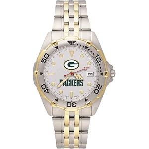 Buy Green Bay Packers Mens All Star Watch Stainless Steel Bracelet