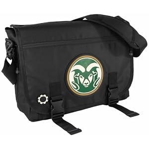 DadGear Collegiate Messenger-Style Diaper Bag - Colorado State University