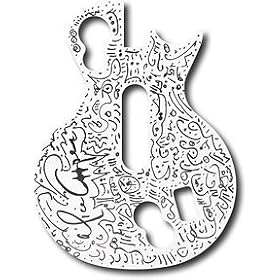 Guitar Hero Faceplate -- Alice Cooper -- Playstation 3 and Xbox 360 (Les Paul Controller)