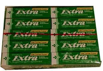 Extra Sugar Free Gum Spearmint Flavor by Sugar-Free Candy