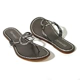 Bernardo 'Medieval Stone' Sandal (Pewter)