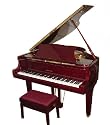 Cameron & Sons CSM-50 MAHP 4' 11'' Acoustic Grand Piano, Red Mahogany (baby grand piano)