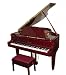 Cameron & Sons CSM-56 MAHP 5' 6'' Acoustic Grand Piano, African Mahogany (artist grand piano)