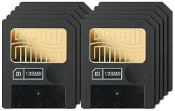 Samsung SmartMedia 128MB Smart Media Digital Flash Memory Storage Cards - Bulk Wholesale Pack of 10