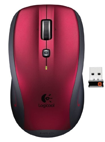 LOGICOOL ワイヤレスマウス Unifying対応 レッド M515RD