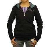 Brand New Billabong Ladies Black Sweatshirt Hoodie