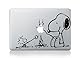 Cartoon Characters Vinyl Decal Sticker Art for Apple MacBook Pro/Air - Snoopy by Camp Fire 13 or 15 inch Cartoon Characters Vinyl Decal Sticker Art for Apple MacBook Pro/Air - Snoopy by Camp Fire 13 or 15 inch