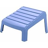 Adams Mfg./Patio Furn. 8380-12-3731 Stackable Resin Adirondack Ottoman, VOILET