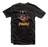 Pittsburgh Pirates Retro Logo T-Shirt by Red Jacket