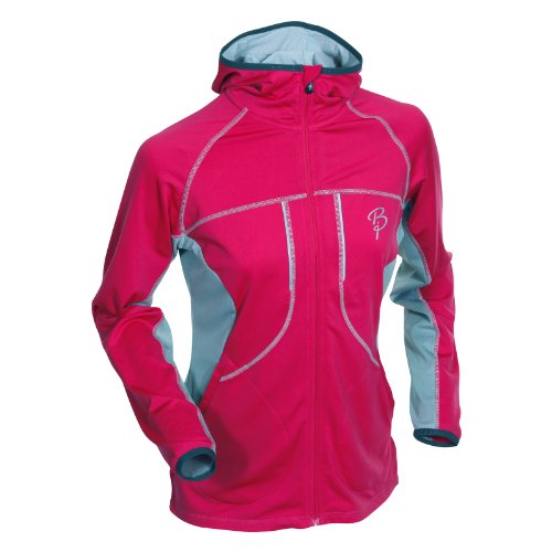 Bj&ouml;rn Daehlie Damen Jacke Terrain Full Zip Hoody, bright rose/limestone, L, 390770110 Preisvergleich